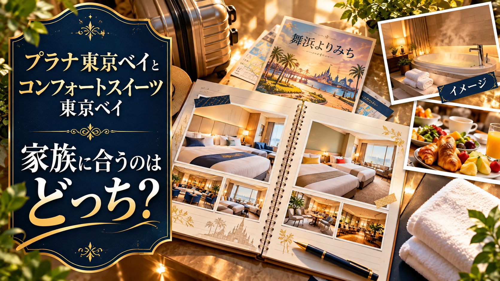 【大浴場で差】三井ガーデンホテルプラナ東京ベイとコンフォートスイーツ東京ベイ比較